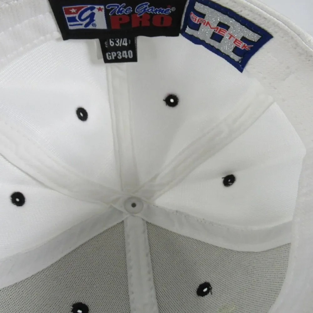 purdue boilermakers Hat Cap White fitted 6 3/4 The Game Pro Gametek TPX‎
